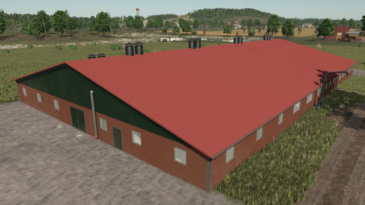 Moderner Schweinestall