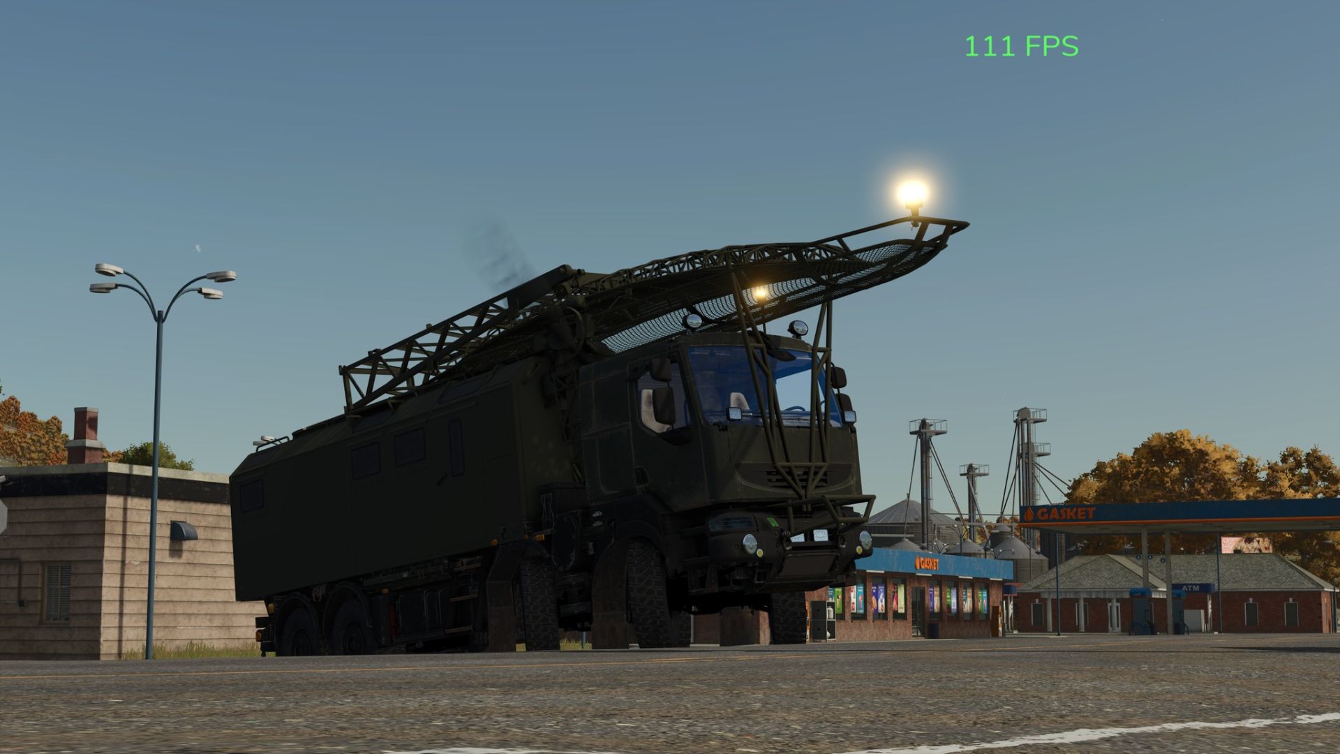 Radar de radiofrequência russo moderno P-19