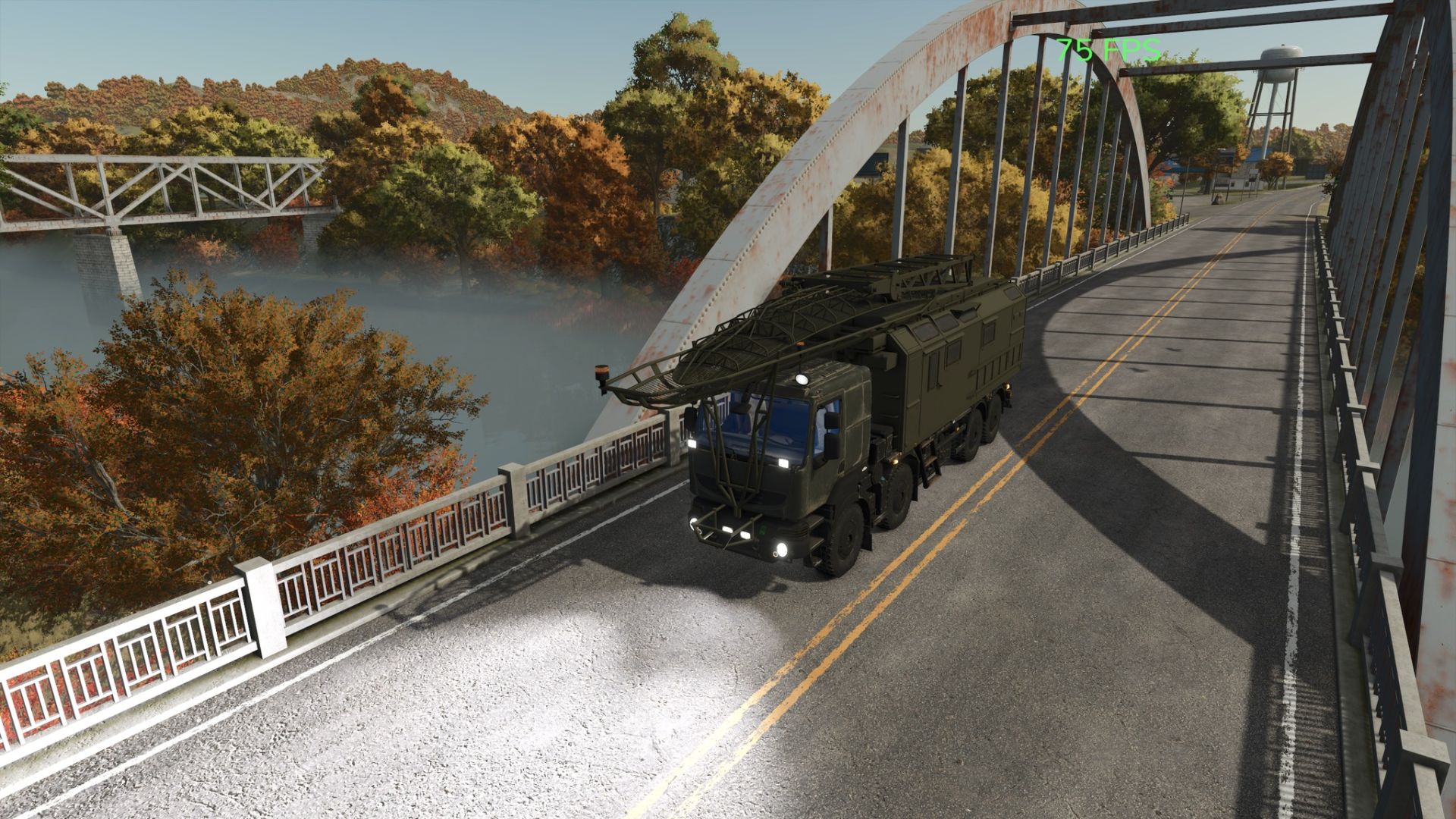 Radar de radiofrequência russo moderno P-19