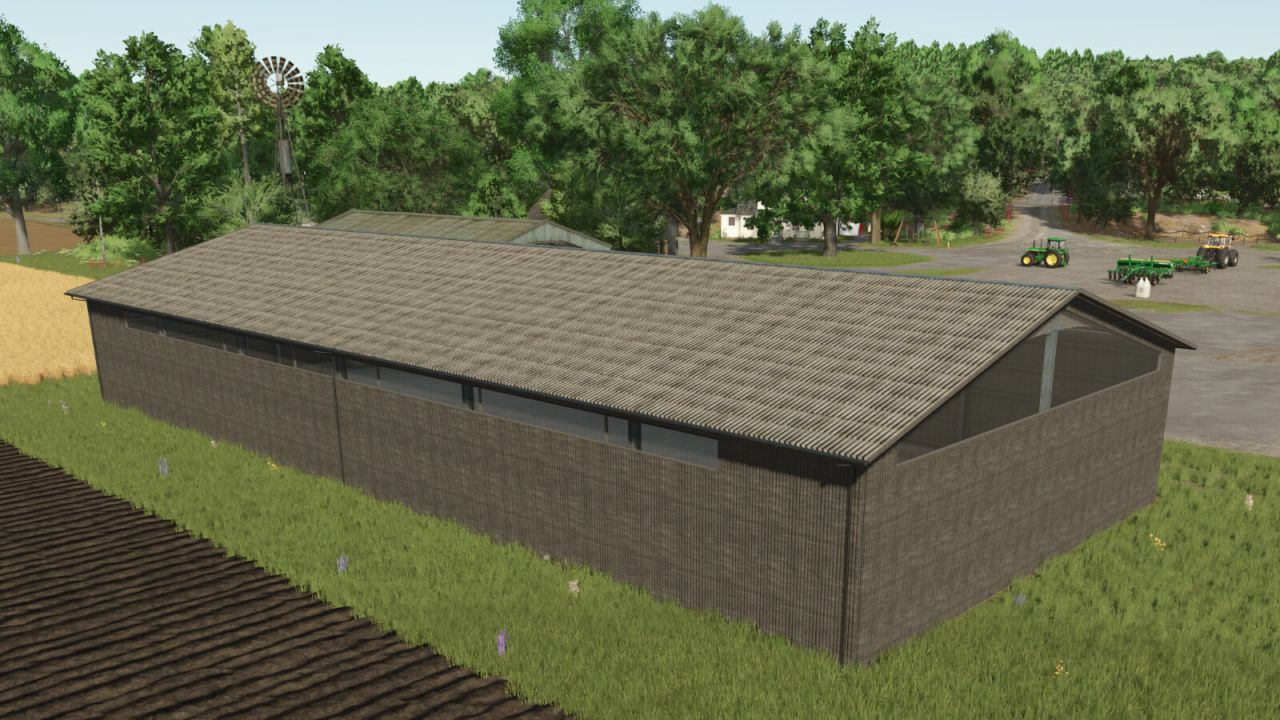 Grange en bois moderne