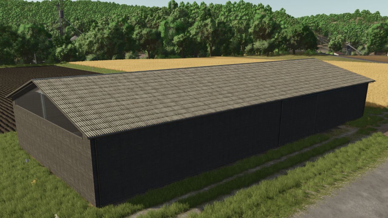 Grange en bois moderne