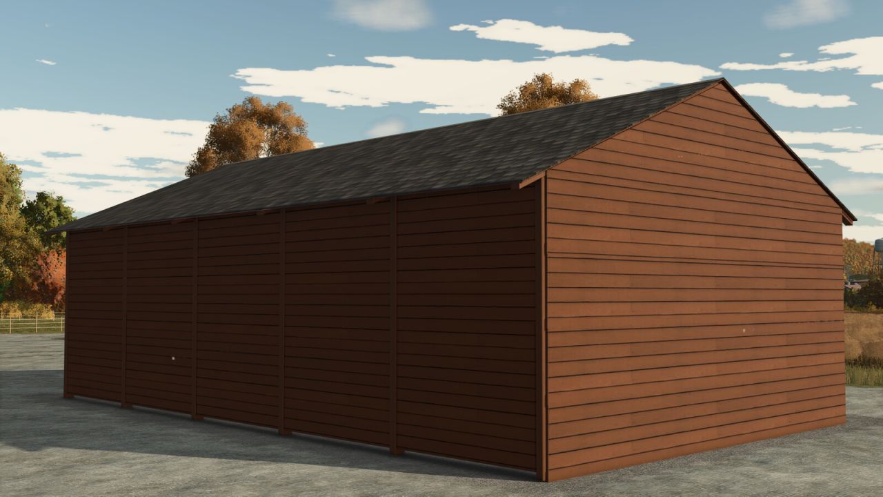 Moderno capanno in legno