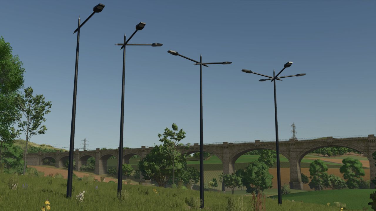Moderns lampioni di strada