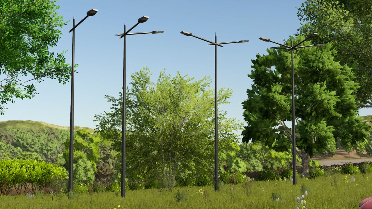 Moderns Street Lamps (Prefab)