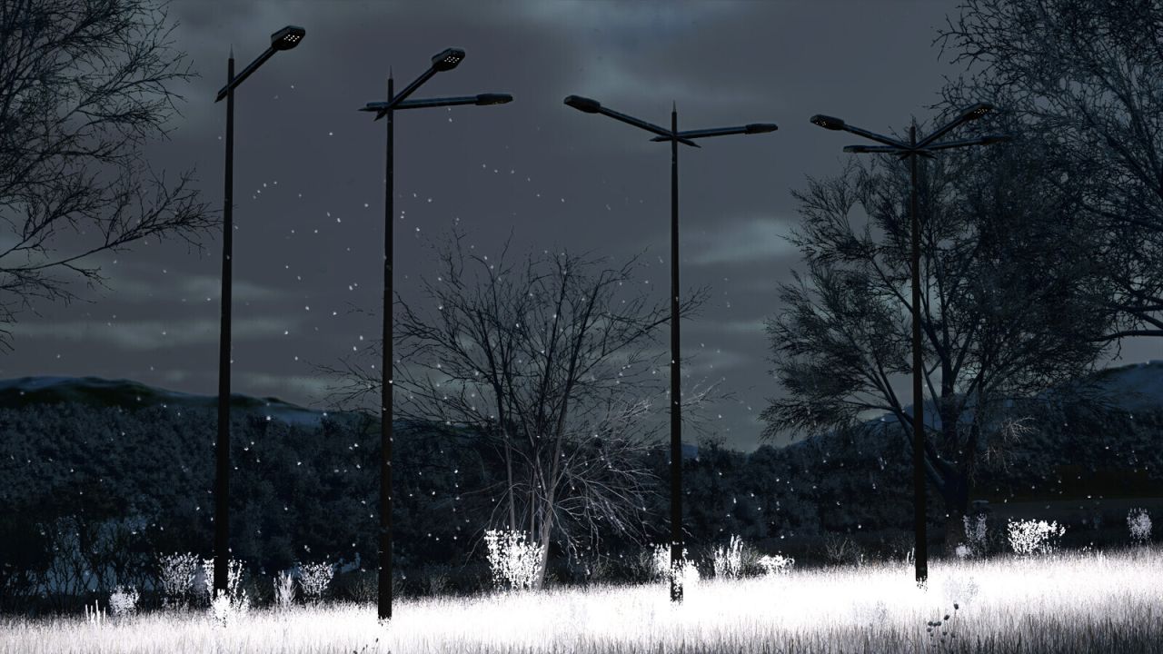 Moderns Street Lamps (Prefab)