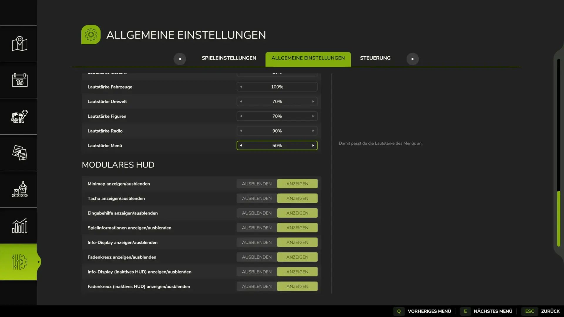 Modulaire HUD