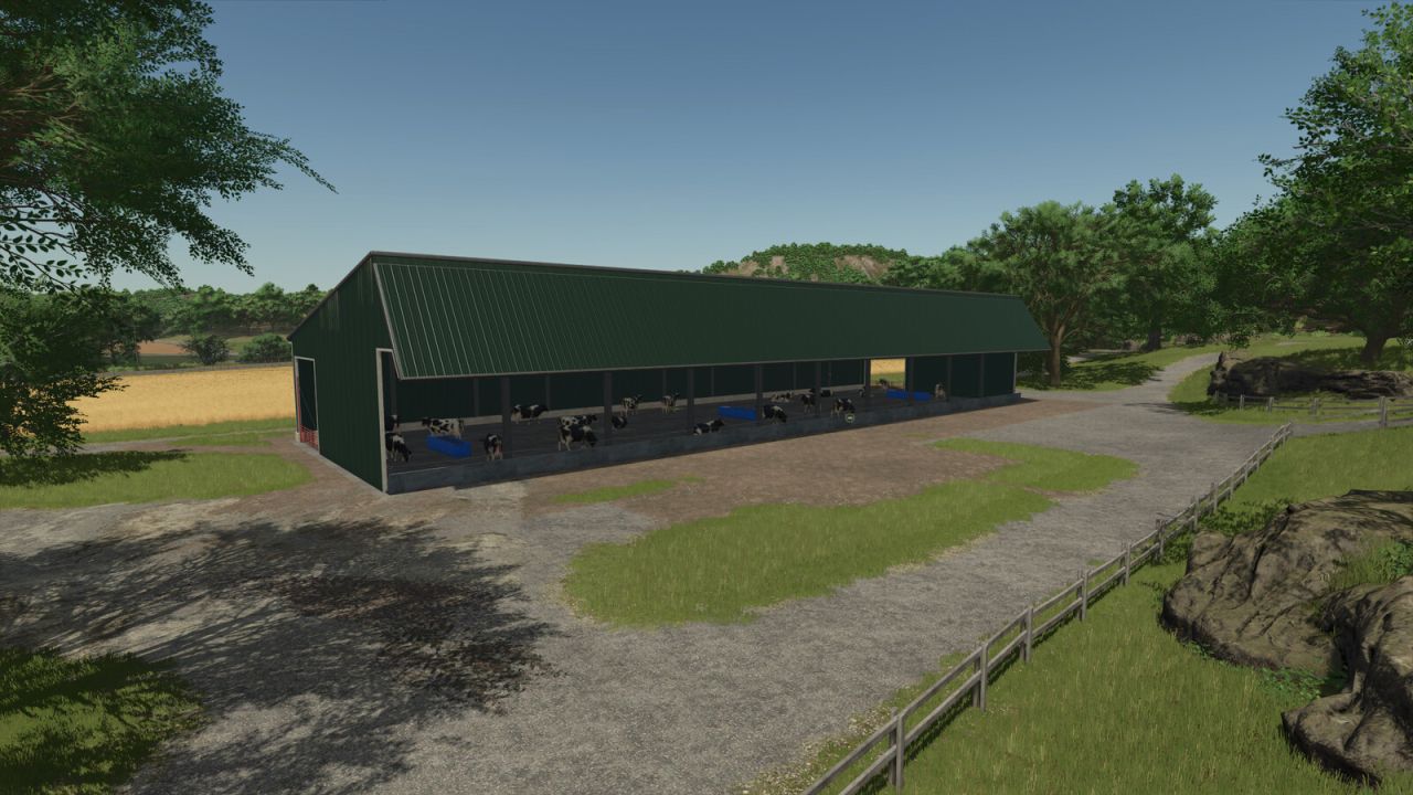 Monoslope Beef Barn