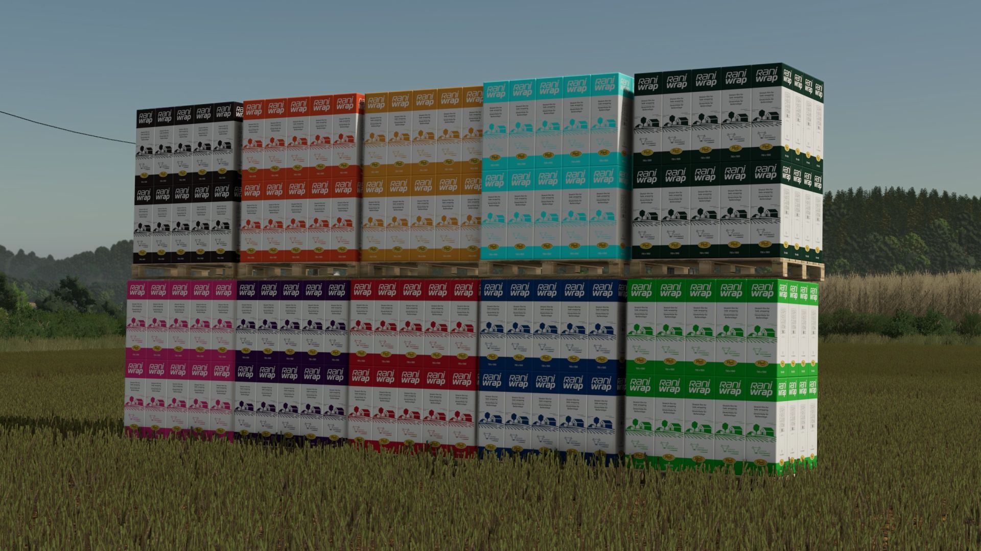 More Colors for Wrapping Film FS25