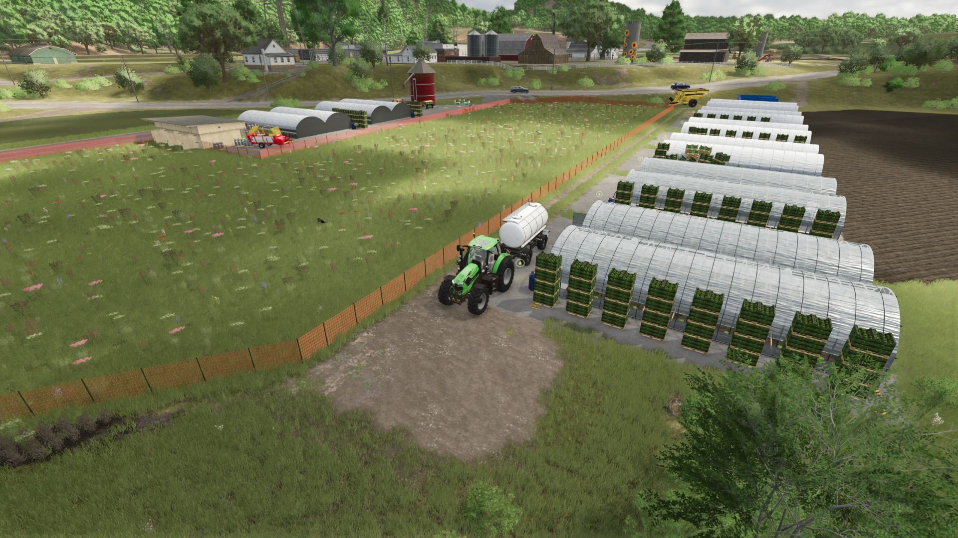 More pallets and bales