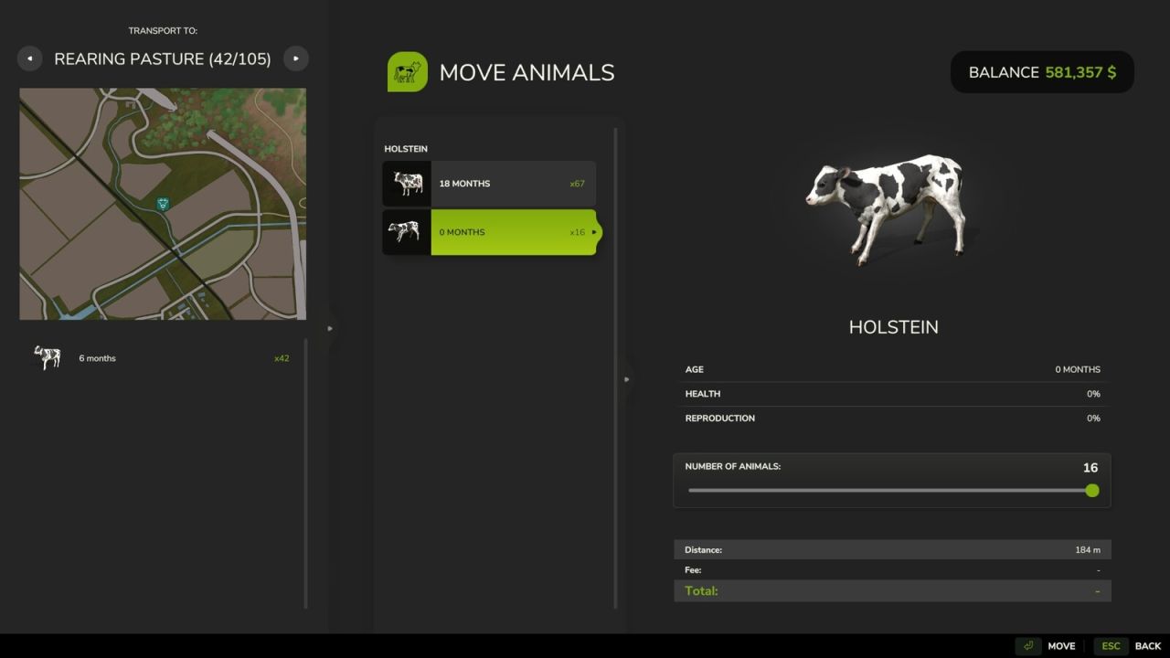 Déplacer Les Animaux D'Elevage