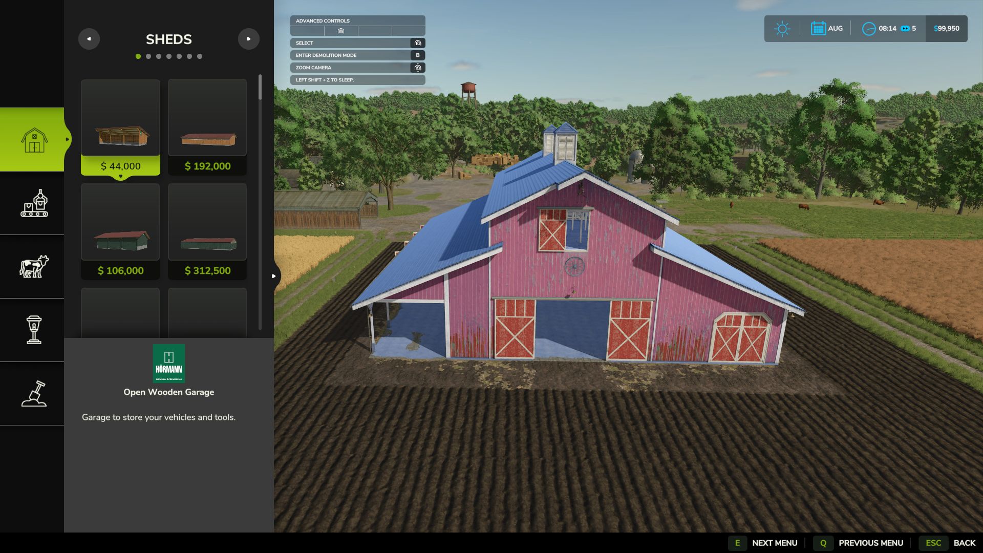 Verplaats plaatsbare eigendommen