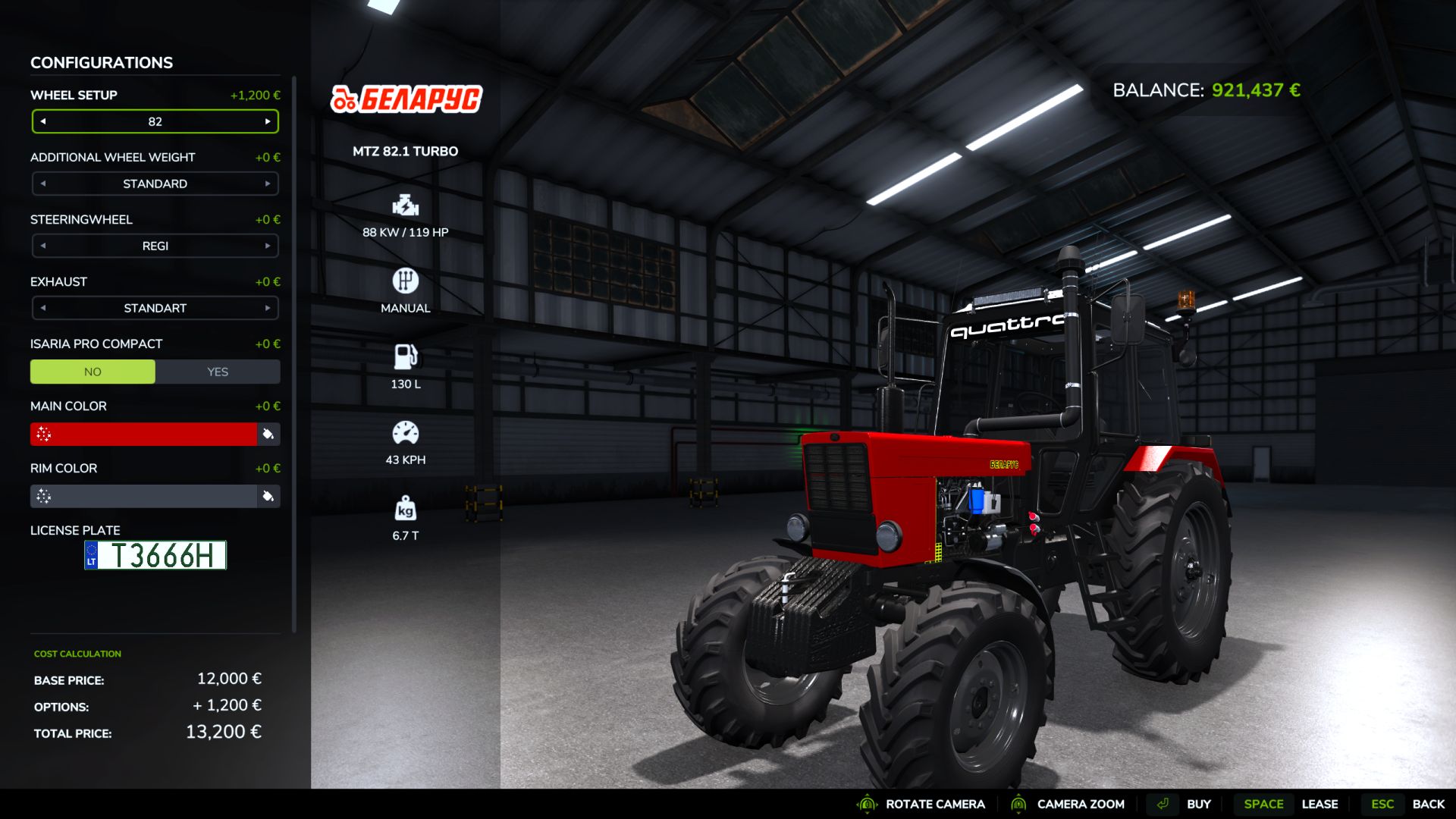 MTZ 82.1 Turbo