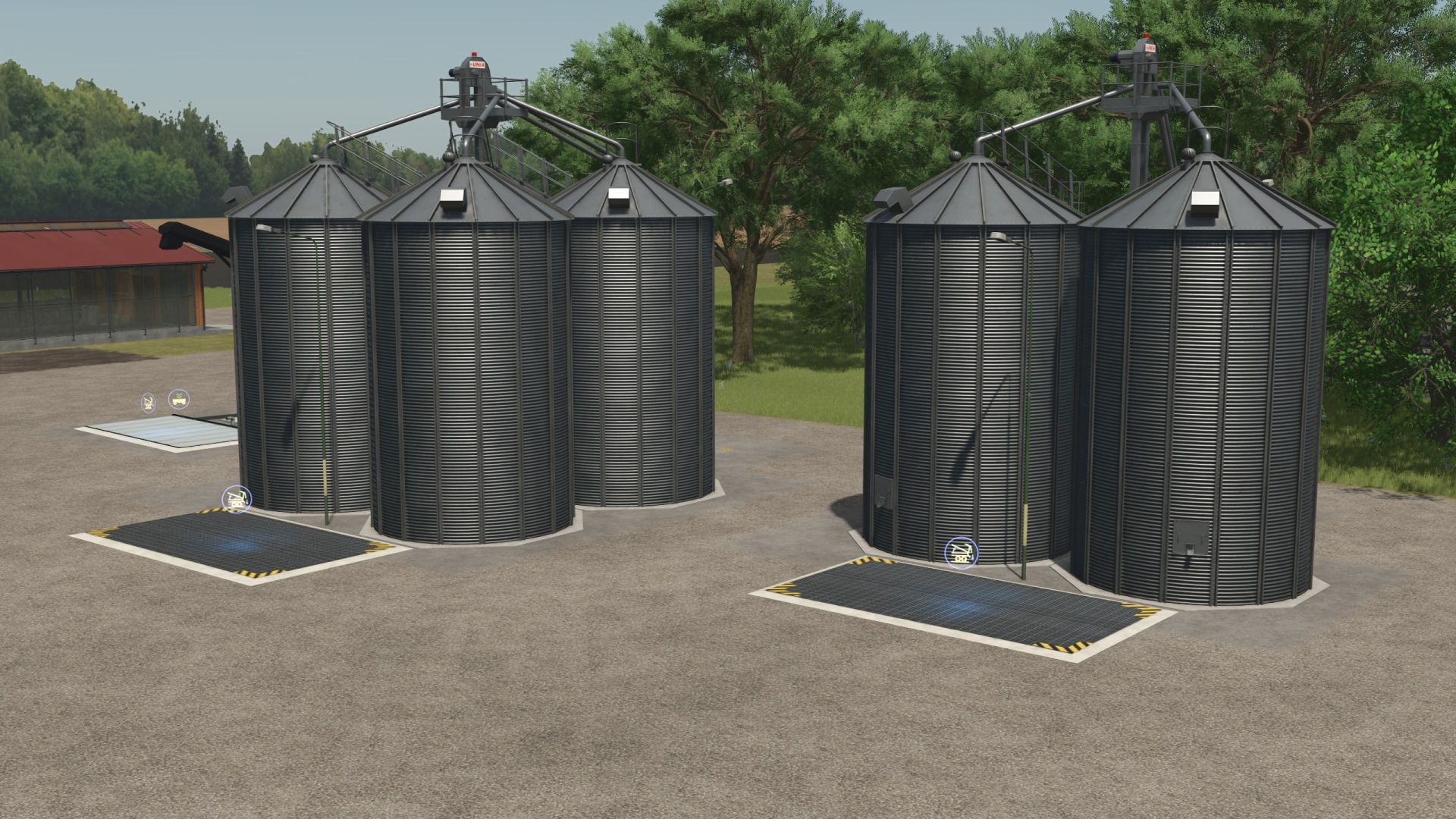 Silo et pack de production multi-fruits