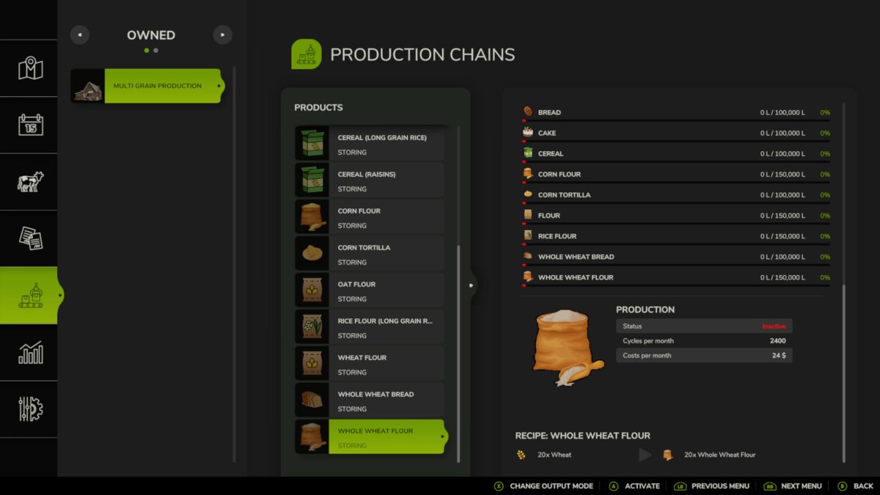 Multi -graanproductie
