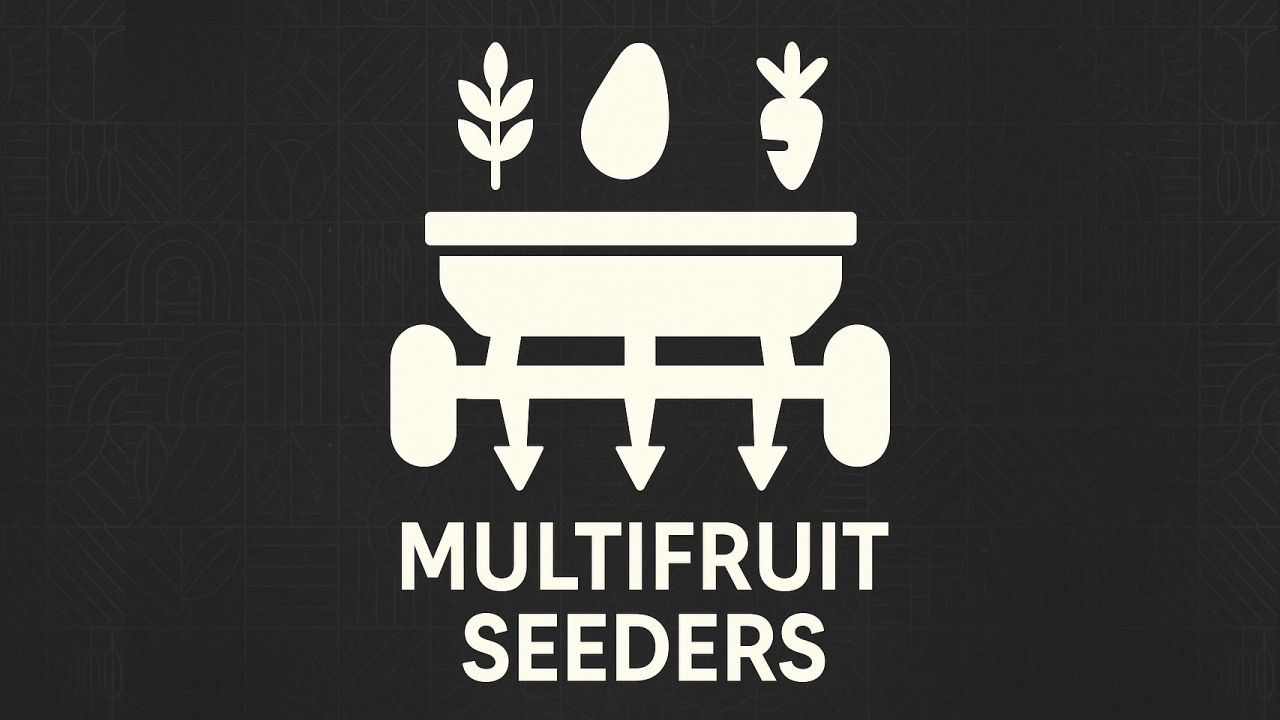 Semoirs multifruits