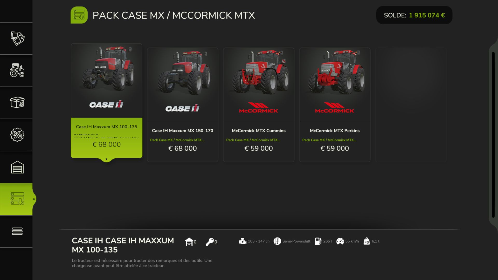 MX/MTX Pack