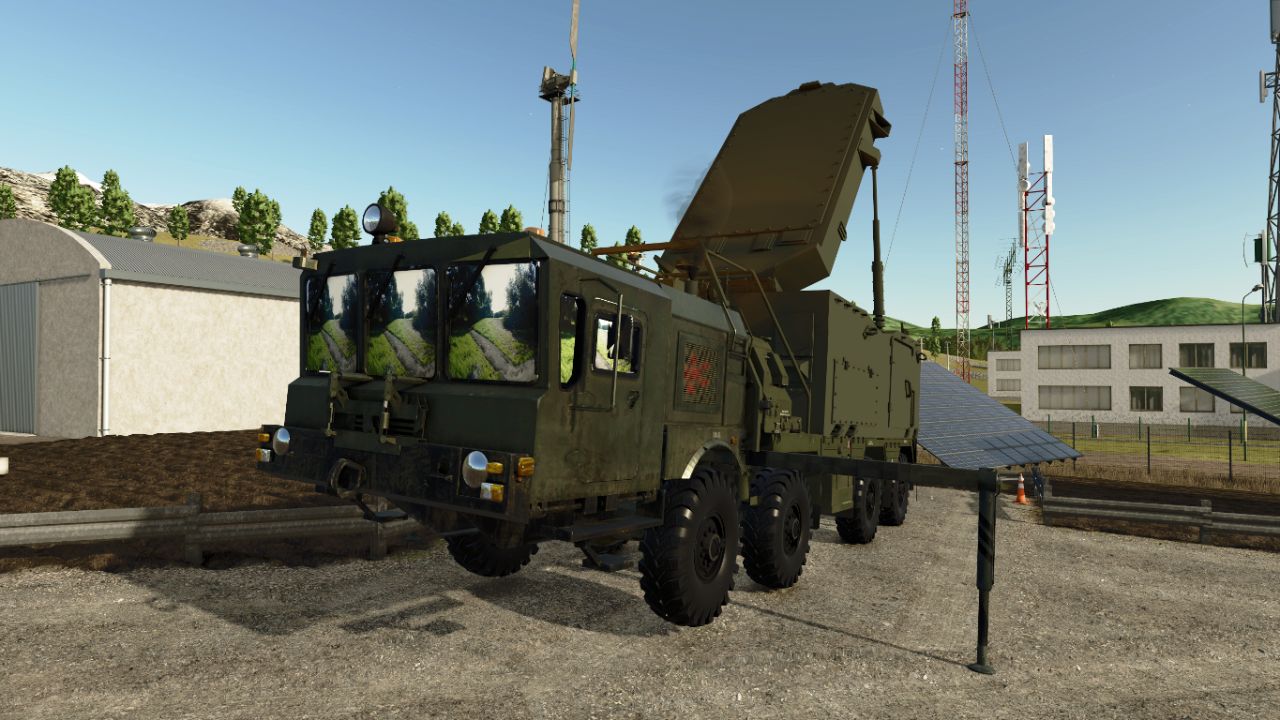 MZKT-7930 (Zwaar 8x8-chassis met radar / mobiel platform voor elektronische oorlogsvoering)
