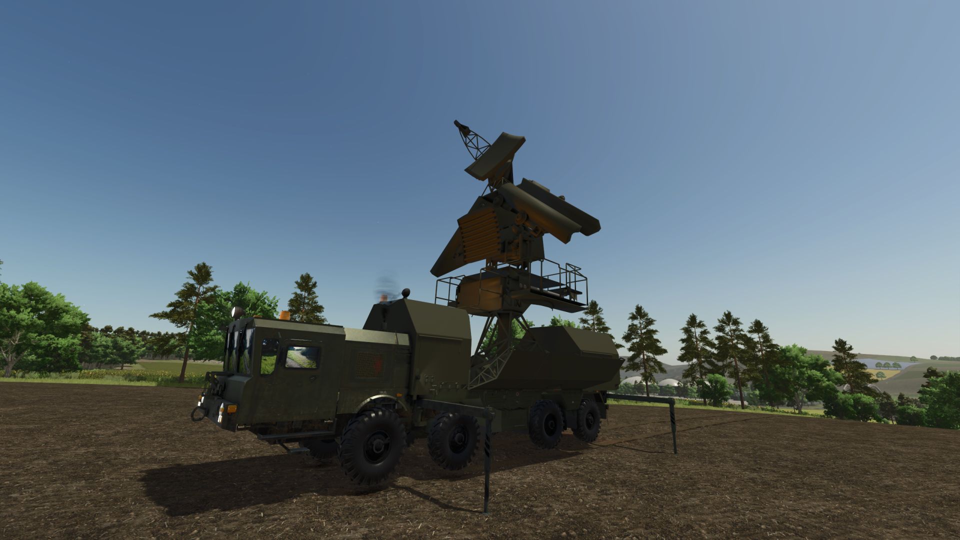 Système radar mobile MZKT-7930 (plateforme lourde tactique 8x8 d’acquisition de cibles)