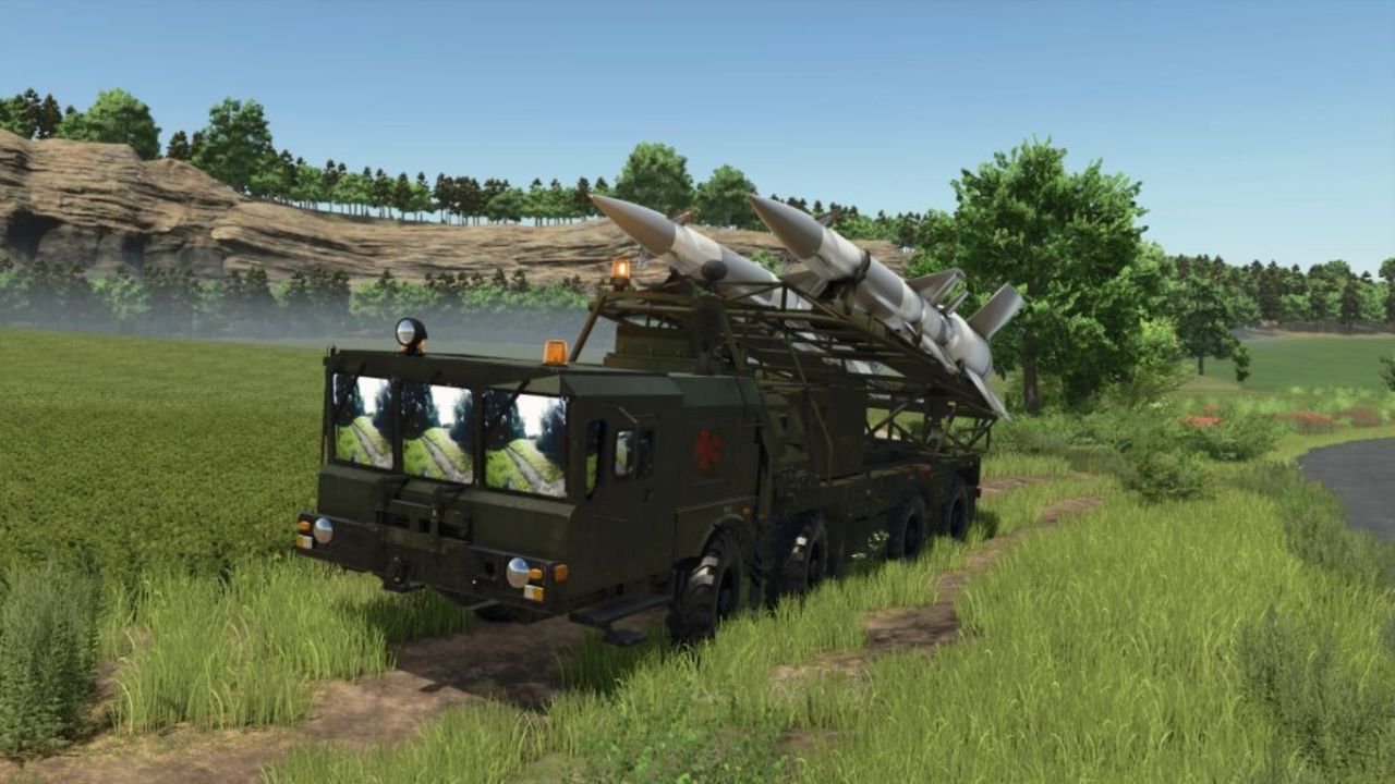 MZKT-7930 S-25 (8x8 zwaar tactisch raketlanceersysteem)