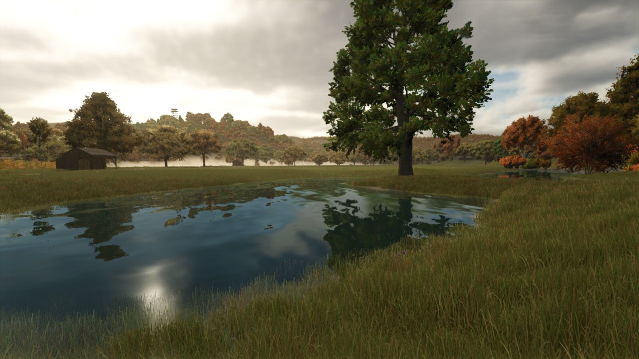 Natürliches Wasser Flüsse Und Teiche Pack LS25 KingMods