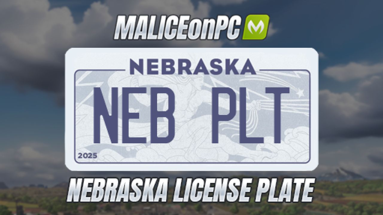 Nebraska -Kennzeichen