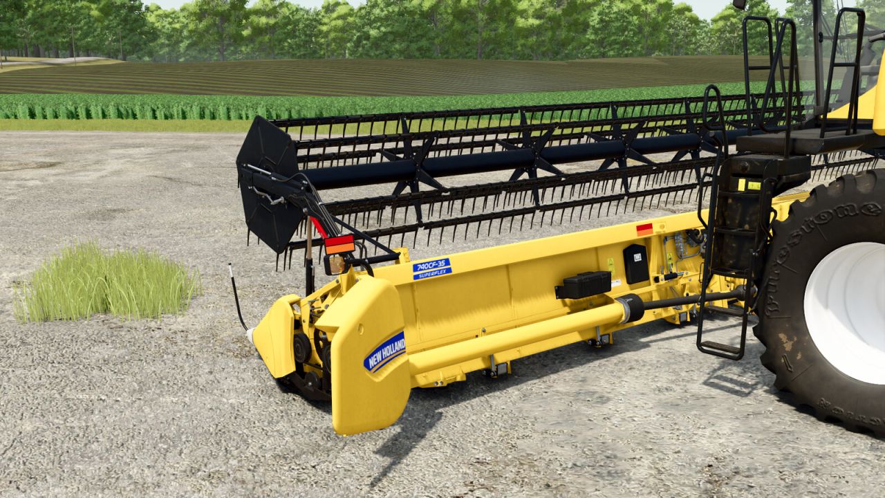 New Holland 740CF Flex Headers