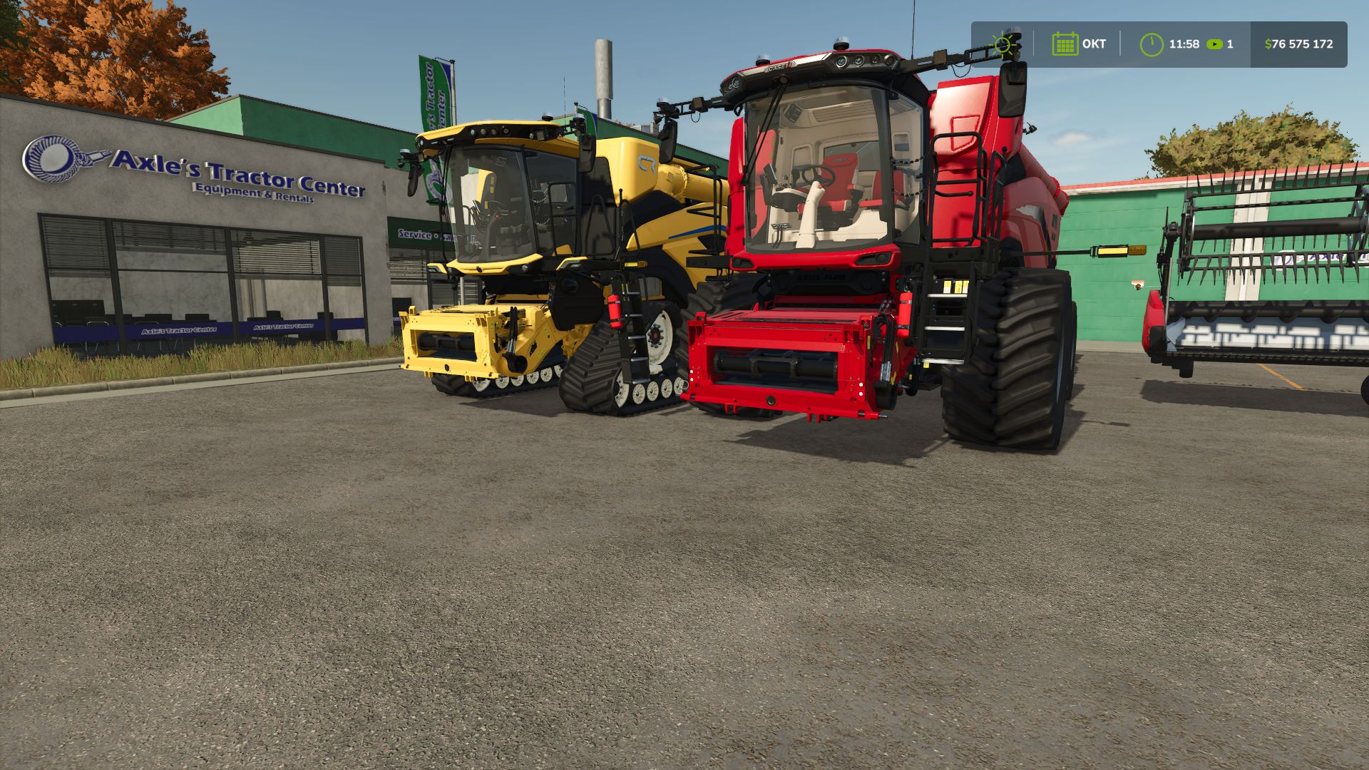 New Holland CR11 / Case IH AF 11