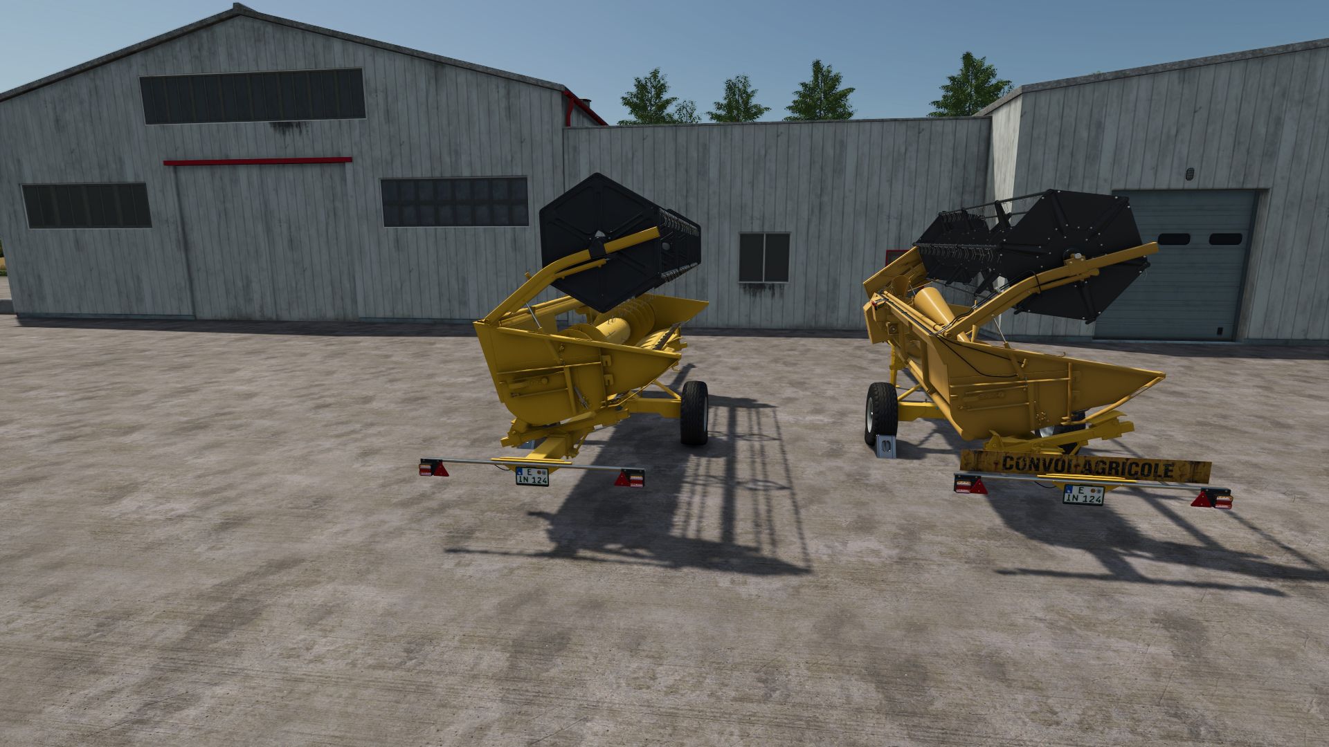 New Holland cutterbar trolley