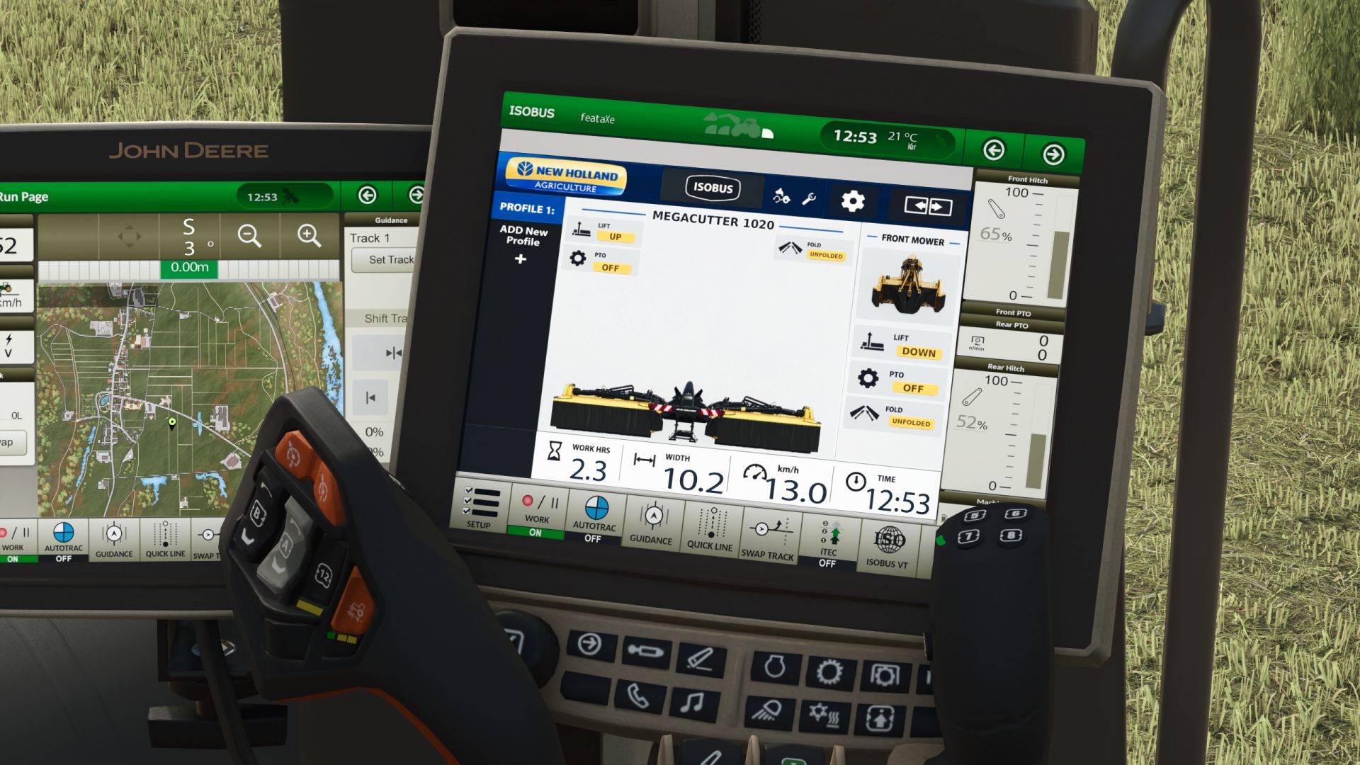New Holland DiscCutter F 320P + MegaCutter 1020