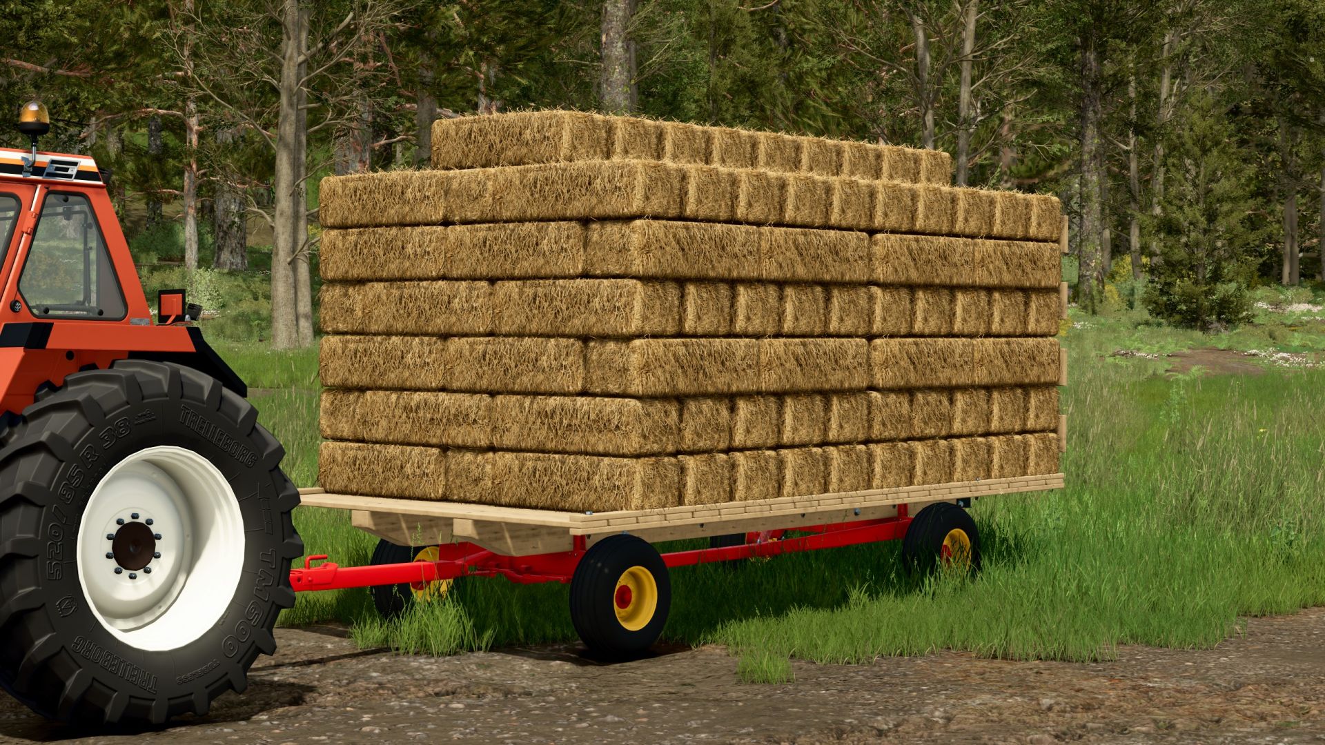 New Holland Heuwagen