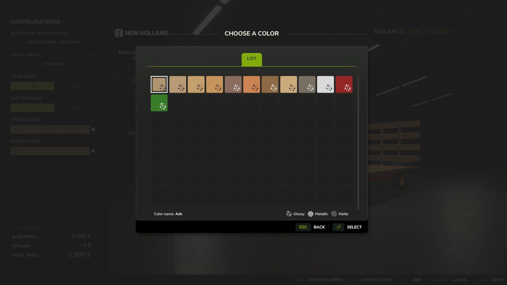 New Holland Heuwagen