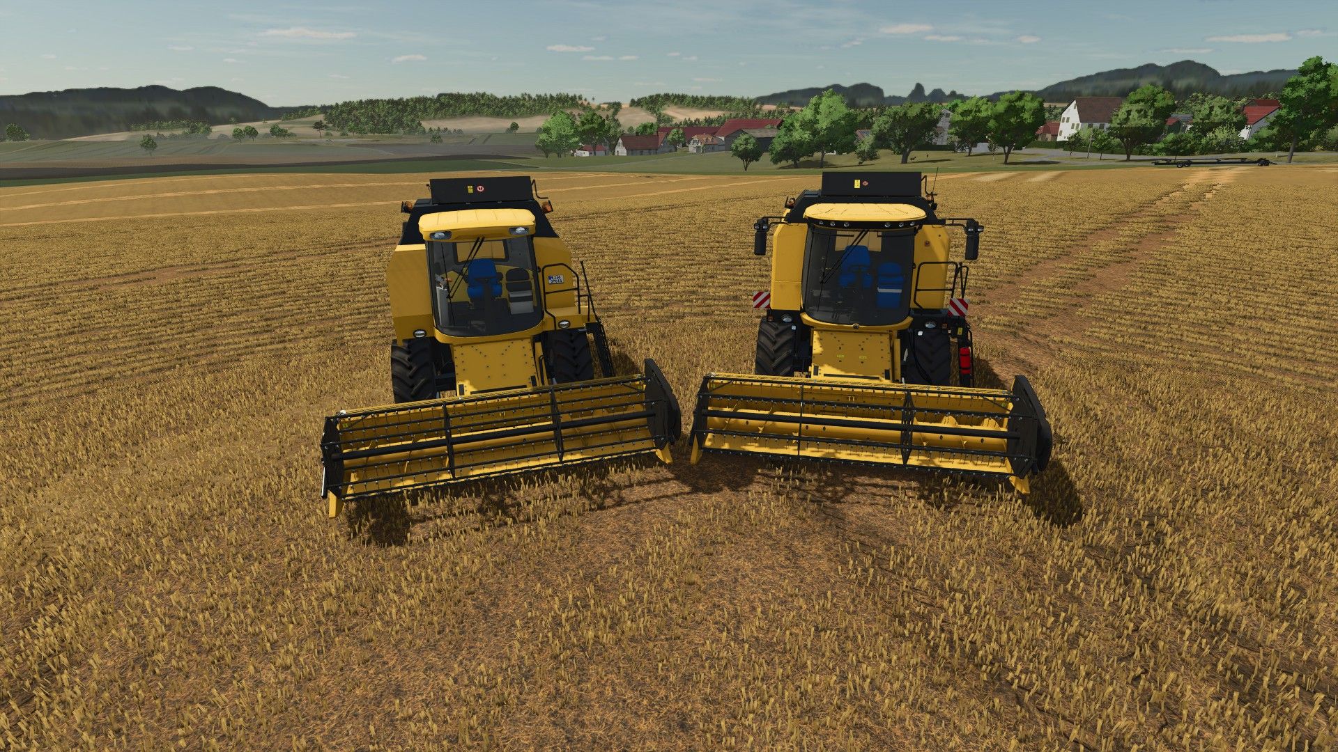 Pacote de cabeçalhos de alta capacidade 720CG da New Holland