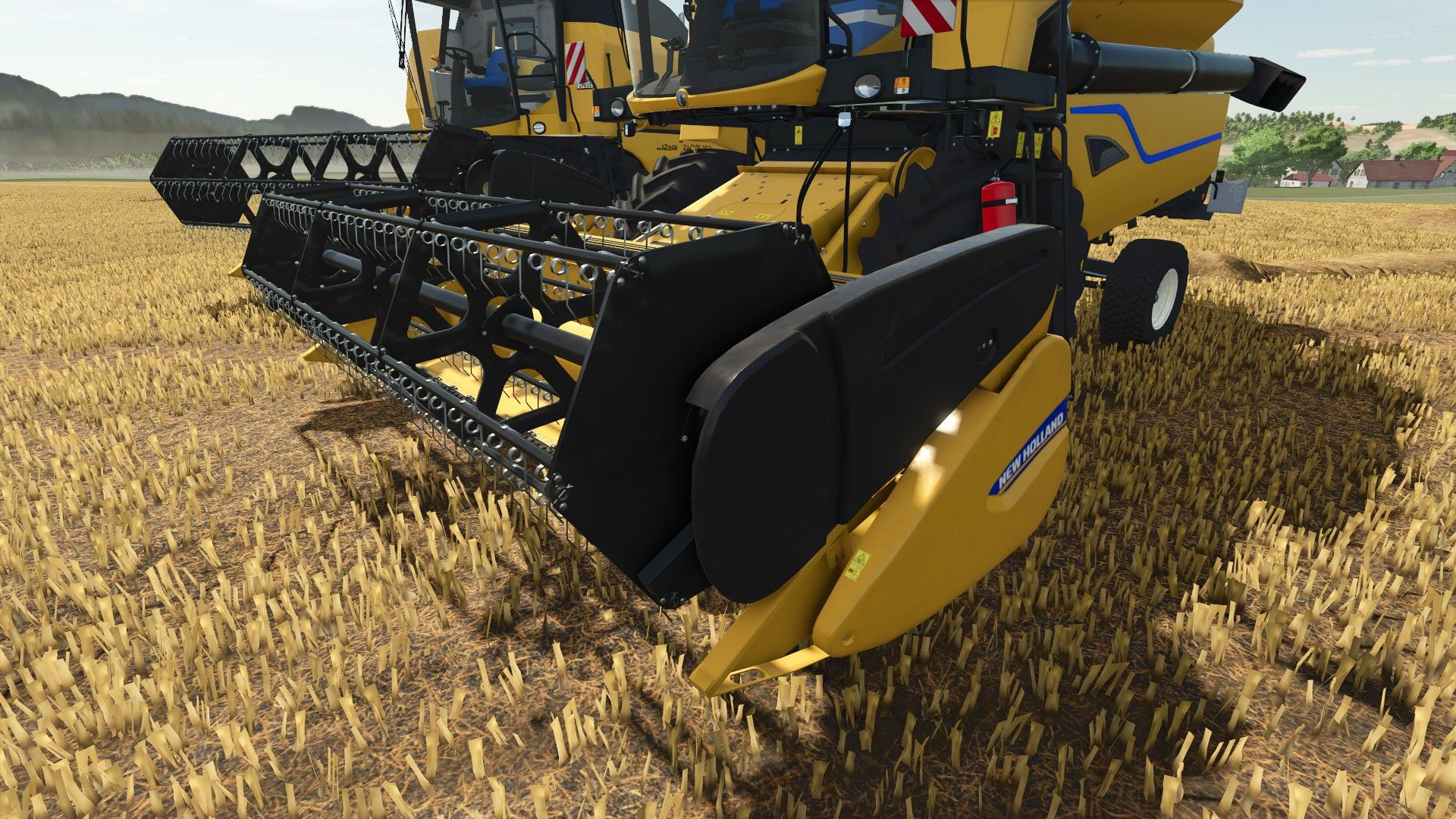 Pacote de cabeçalhos de alta capacidade 720CG da New Holland