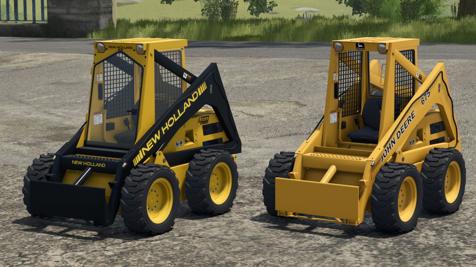 New Holland L555/John Deere 675/B