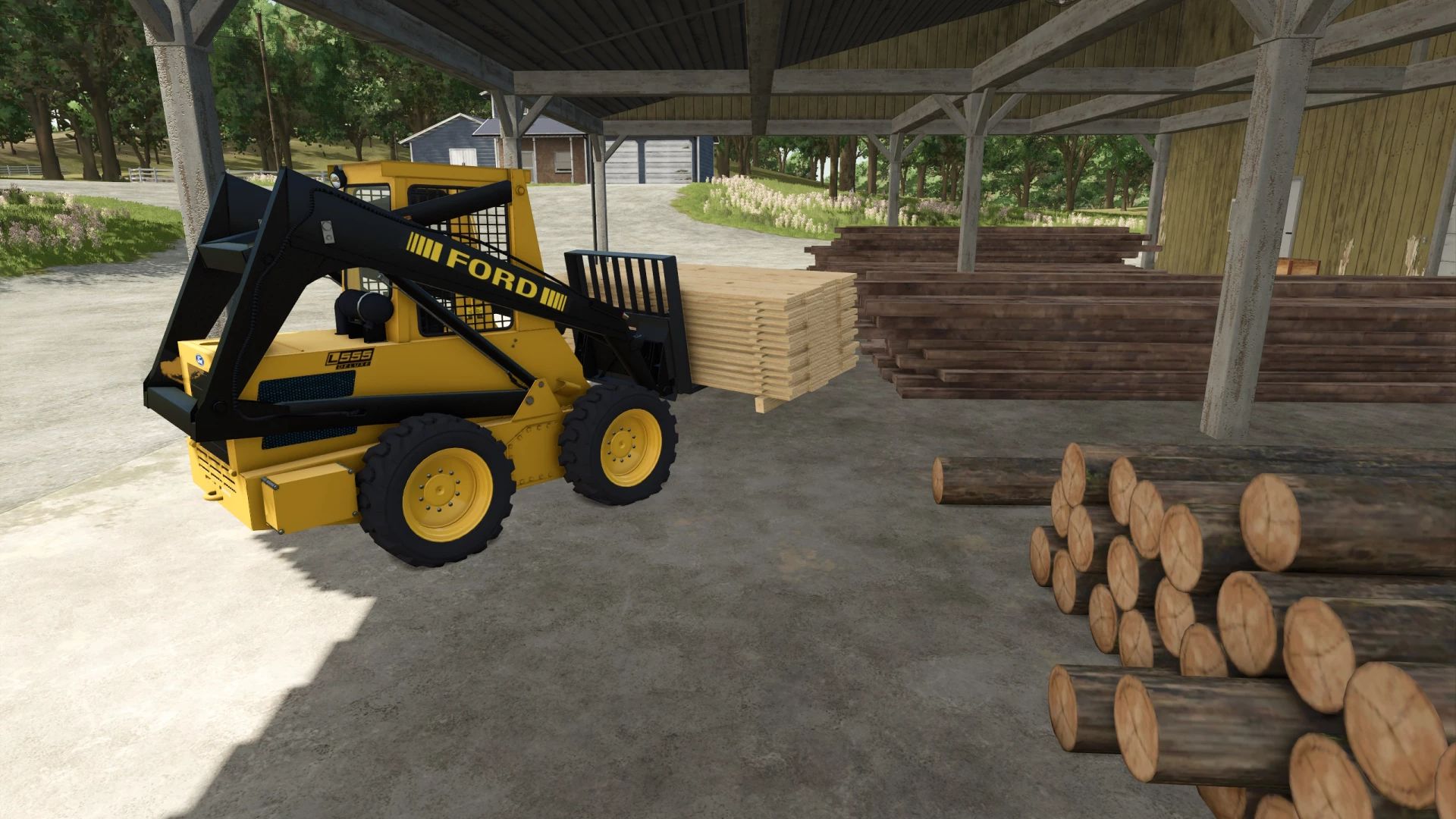 New Holland L555/John Deere 675/B