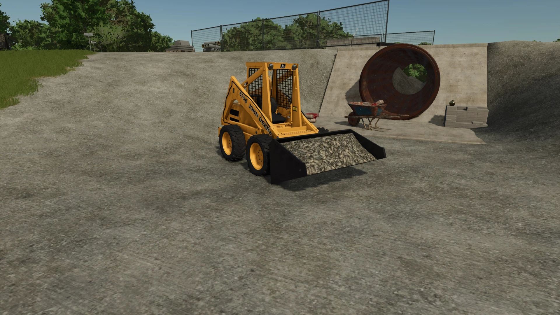 New Holland L555/John Deere 675/B