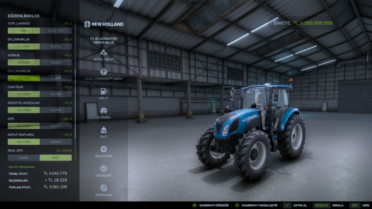 New Holland T5 Edit