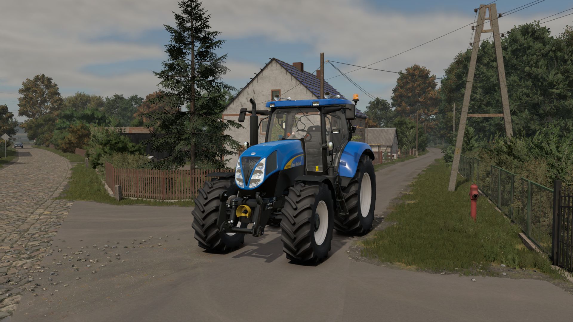 New Holland T6000 High Bonnet Series