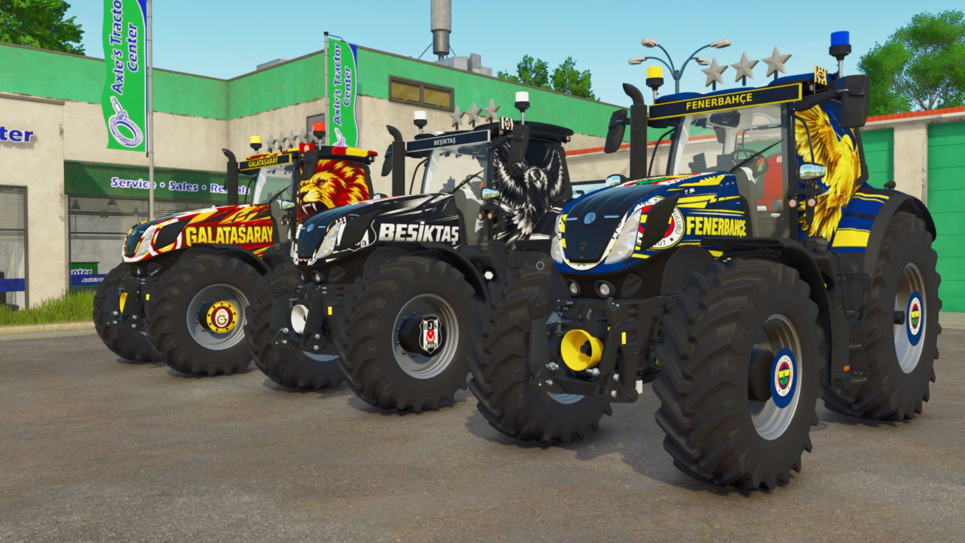 New Holland T7 Turkey 127 Team