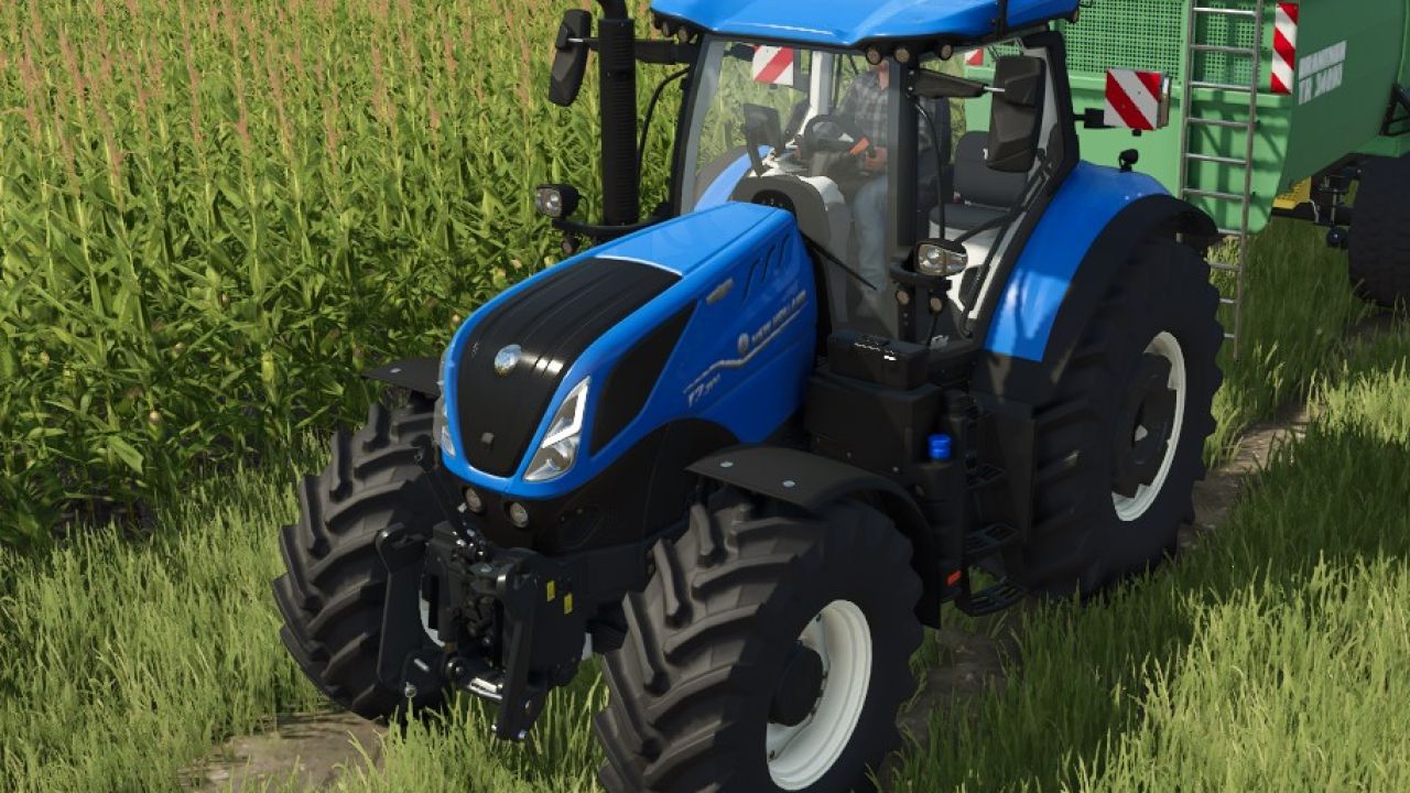 New Holland T7 met turbo en afblaasklep