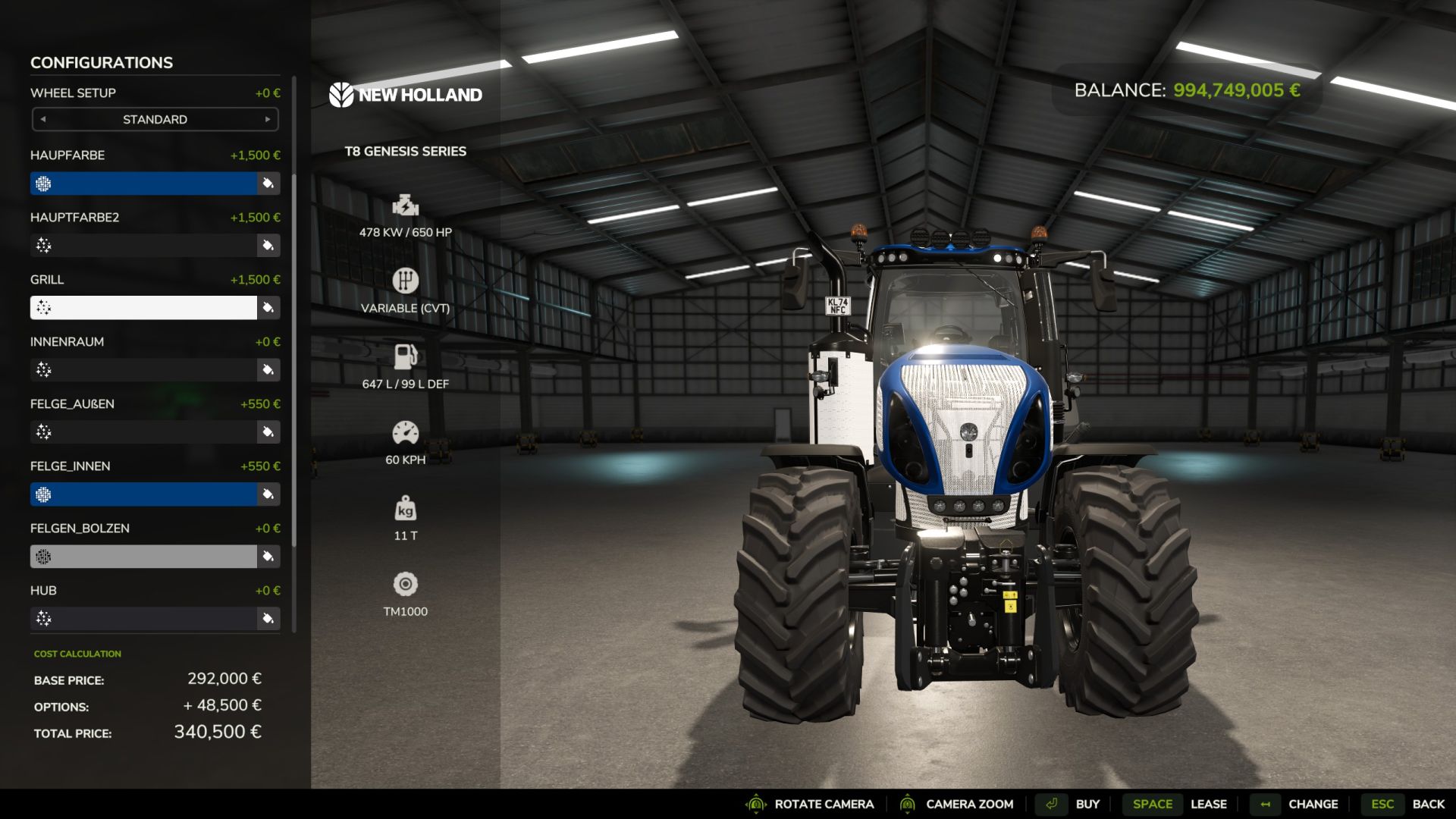 New Holland T8 Multicolor