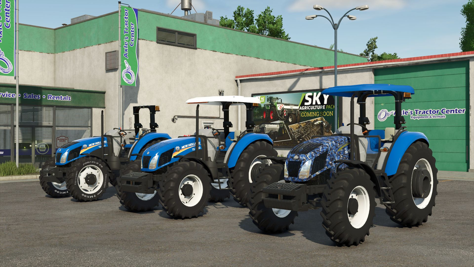 New Holland TD TENTE Edit