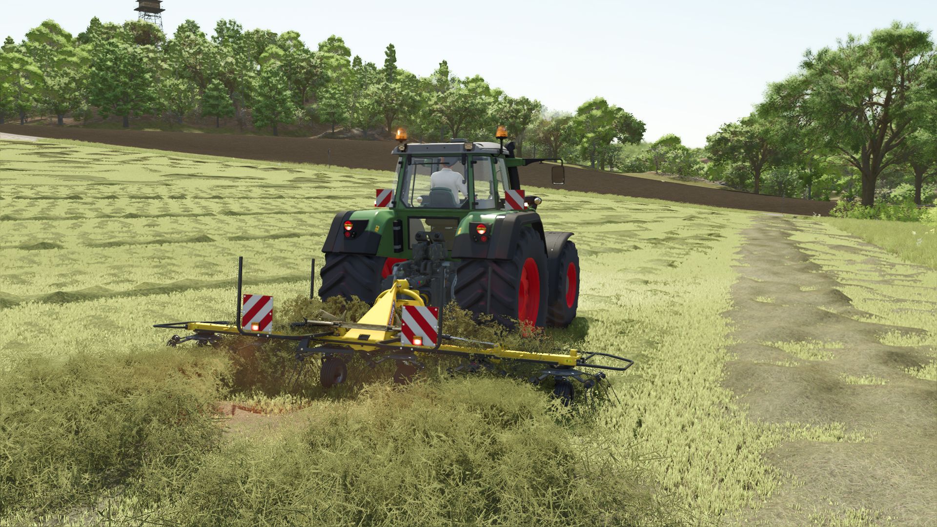 New Holland tedders and windrowers