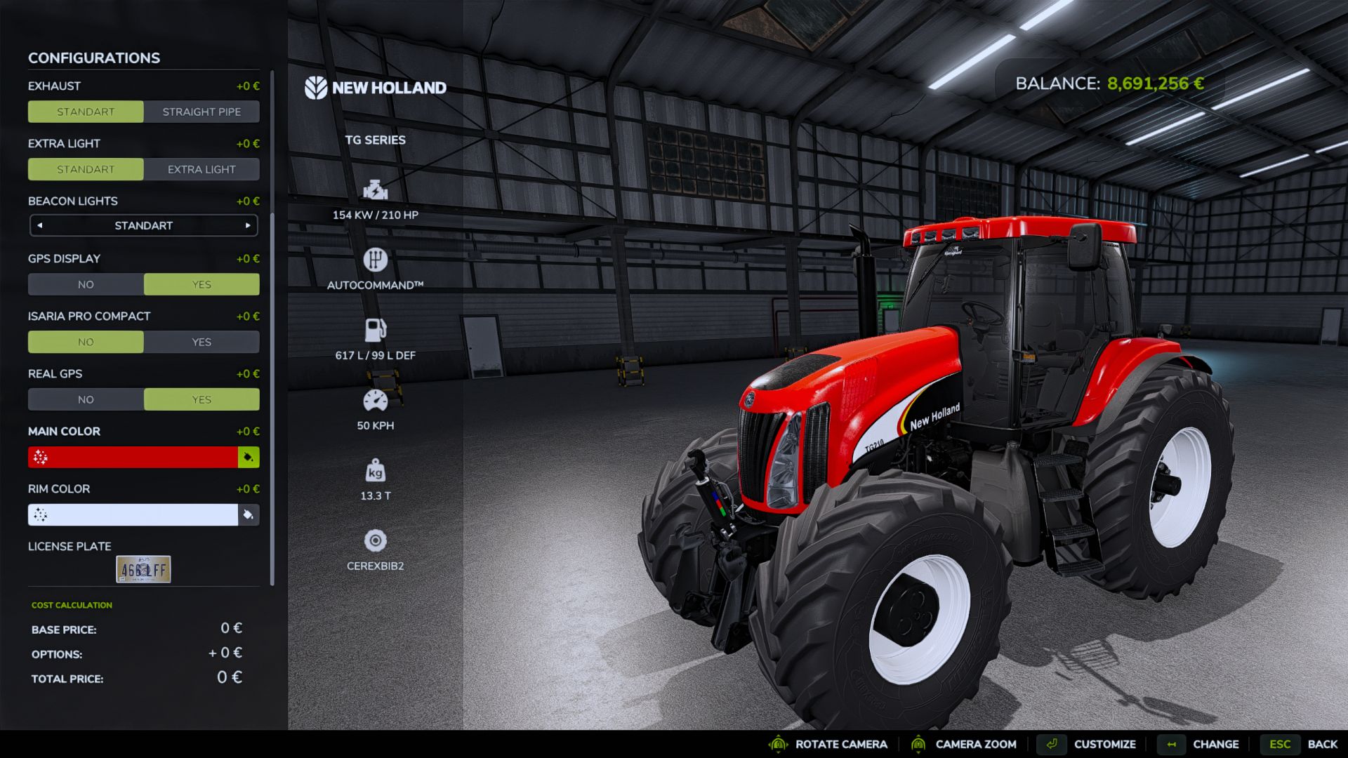 New Holland TG