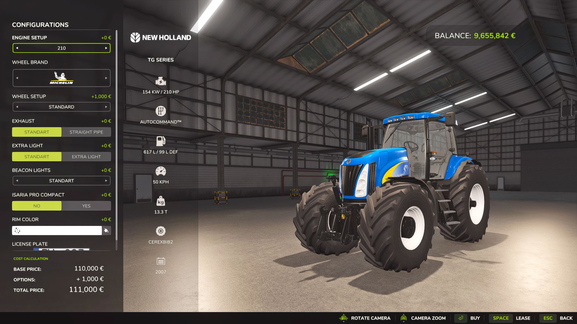 New Holland TG