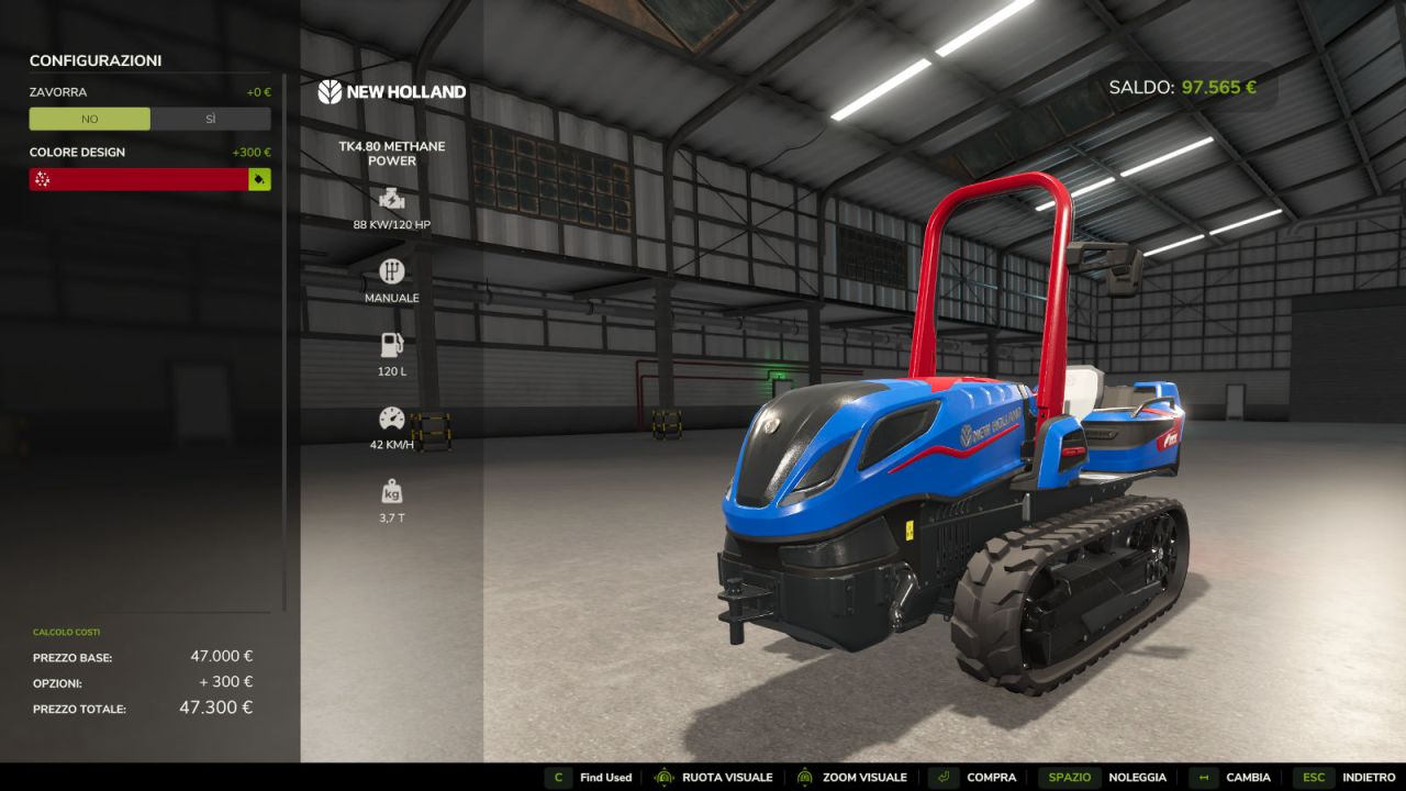 New Holland TK4