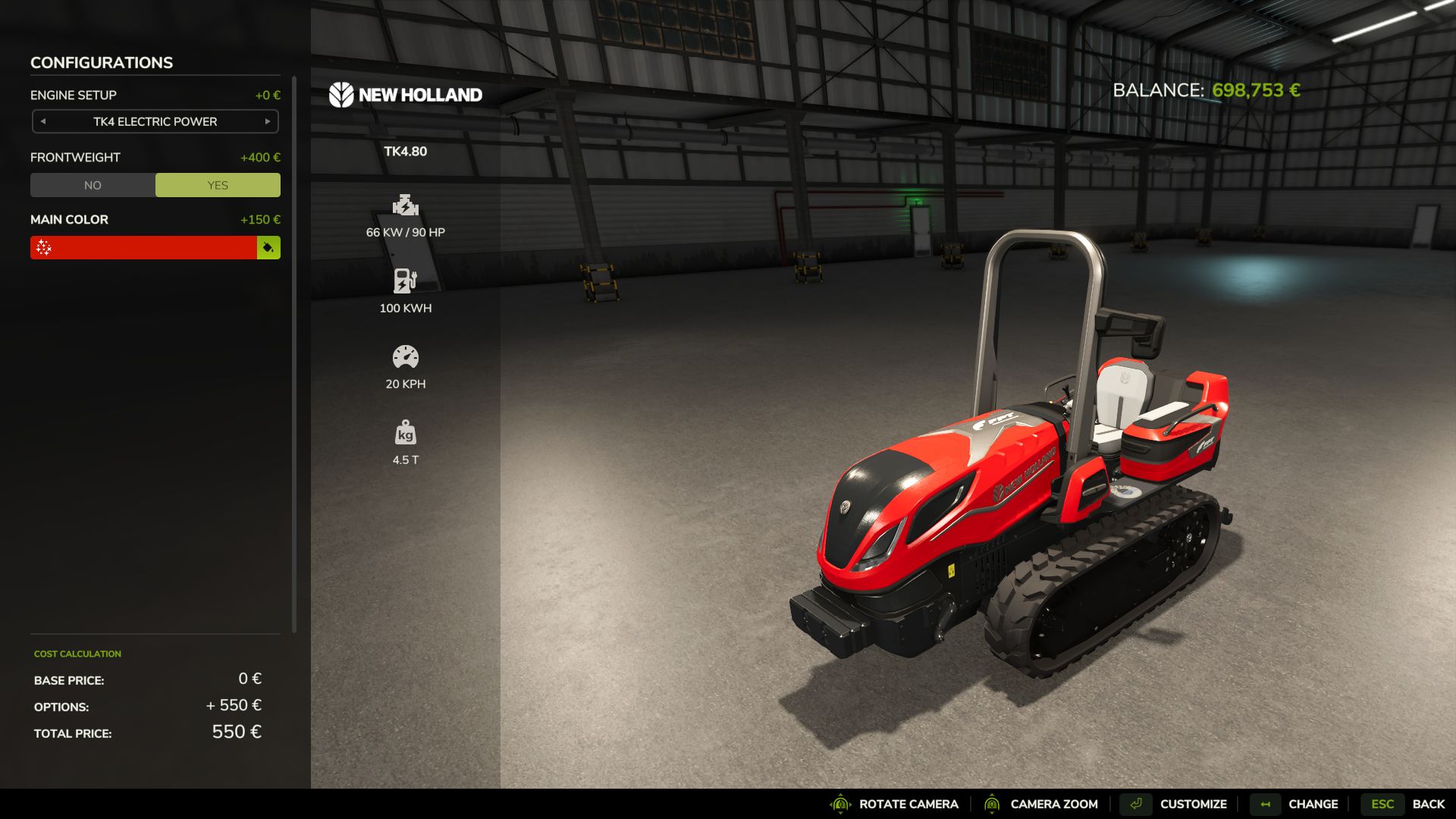 New Holland TK4 Series Edit