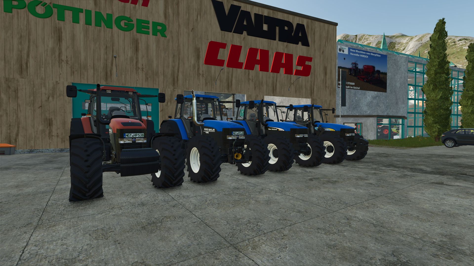 New Holland TM M FORD FIATAGRI Pack