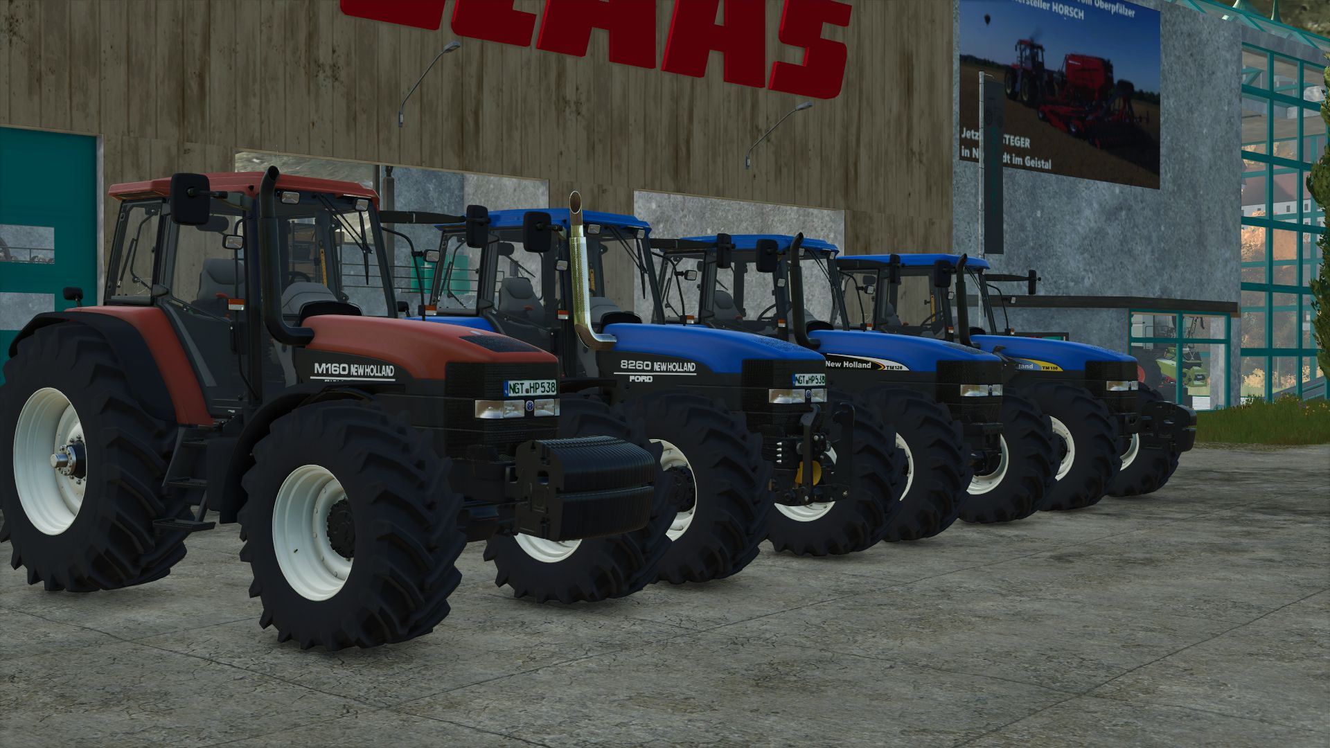 New Holland TM M FORD FIATAGRI Pack