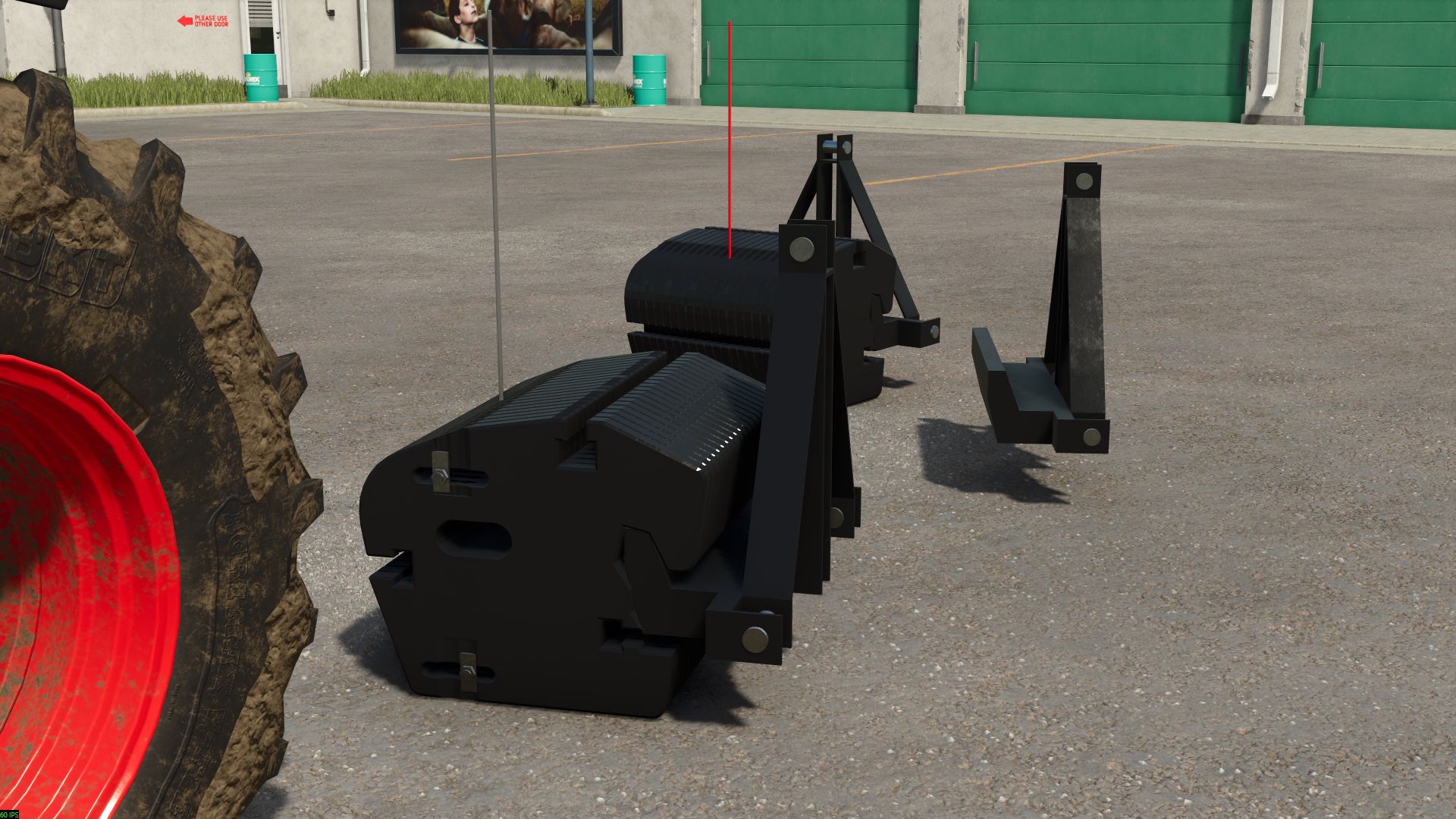New Holland Gewicht 900 kg